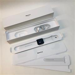 Apple Watch Series 3 (42mm) A1861 Silver Case & White Sport Band GPS + LTE